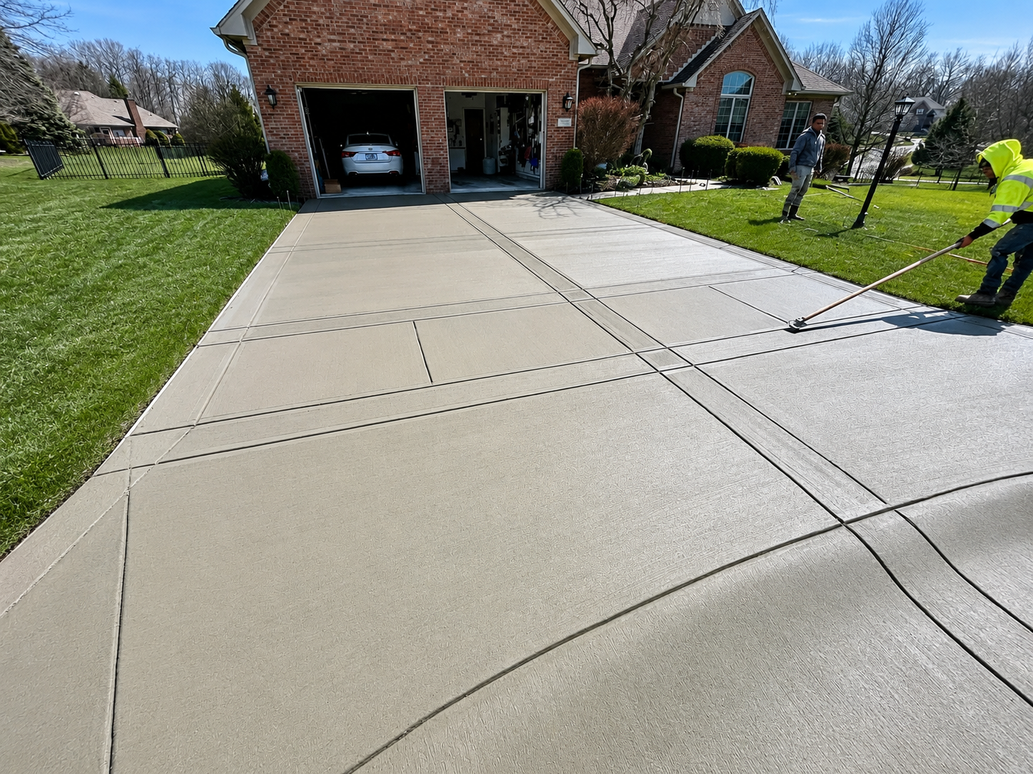 concrete driveway Indianapolis IN