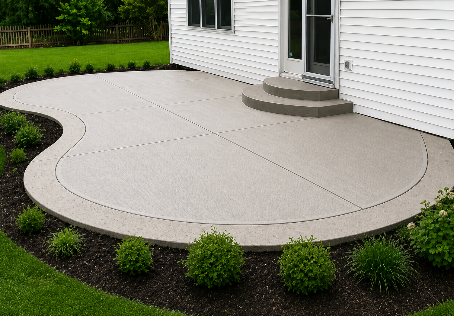 stamped patio Indianapolis Indiana